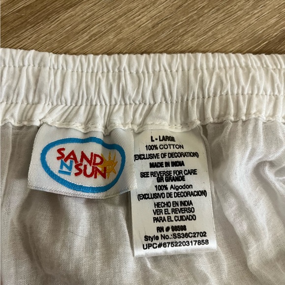 White tiered mini skirt lace embroidered Cottagecore coquette dainty flowy boho - Picture 4 of 4